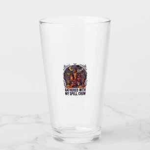Verre Réunion de récolte hantée d'Halloween