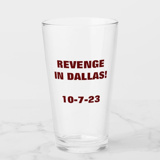 Verre REVENU EN Coupe DALLAS (Devant)
