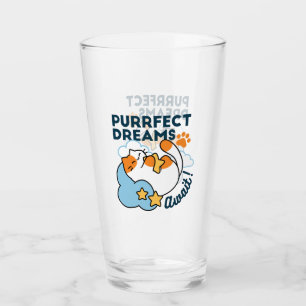 Verre Rêves Parfaits Attendent – Rêve de Chat Mignon End