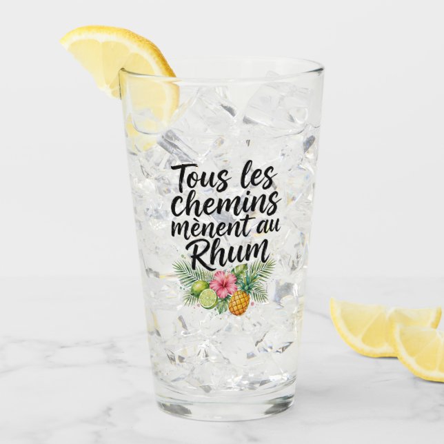 Verre Rhum (Devant glace)