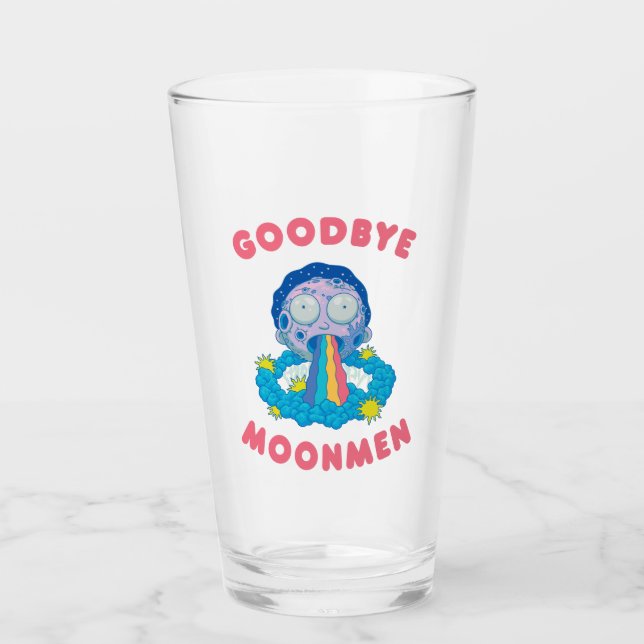 Verre RICK ET MORTY™| Adieu Moonmen (Devant)