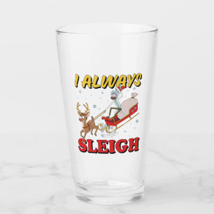 Verre Rick et Morty I Always Sleigh