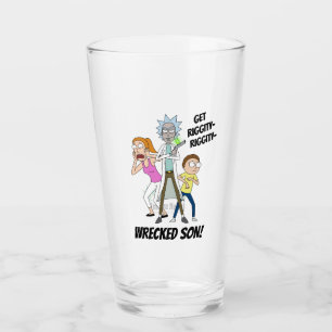 Verre RICK ET MORTY™  Rick, Morty et Summer