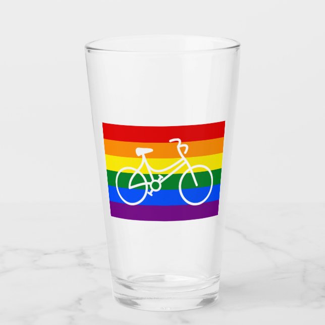 Verre Ride Pride Cyclisme (Devant)