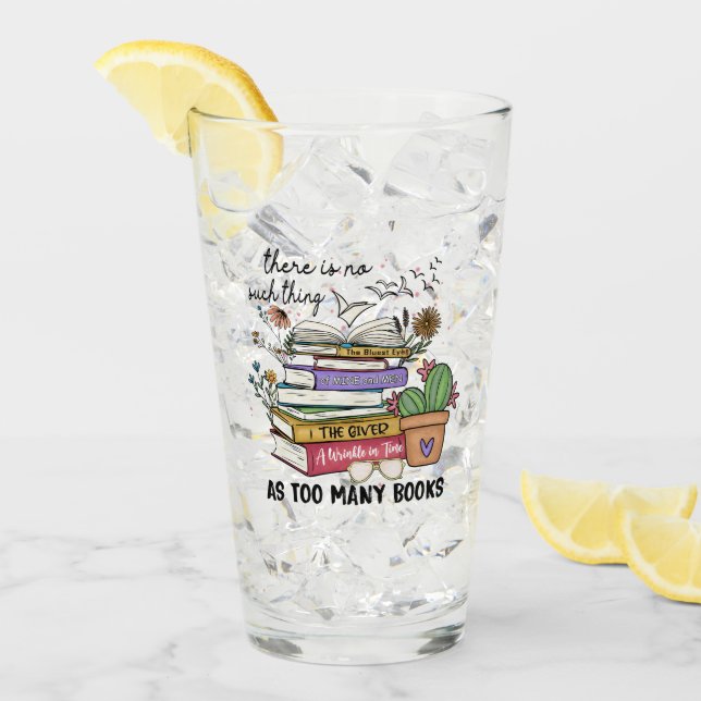 Verre Rien De Trop De Livres (Devant glace)