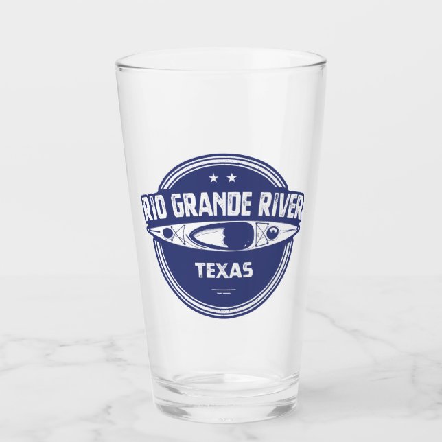 Verre Rio Grande River, Texas (Devant)