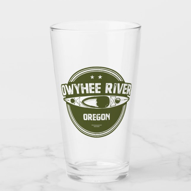 Verre Rivière Owyhee, Oregon (Devant)
