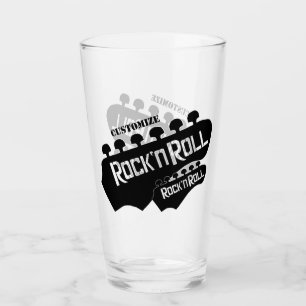 Verre Roche et rouleau personnalisés