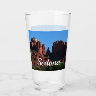 Verre Rocher de la cathédrale dans le monument de Sedona