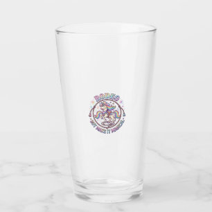 Verre Rodéo de licorne mais rendez-le magique drôle cade