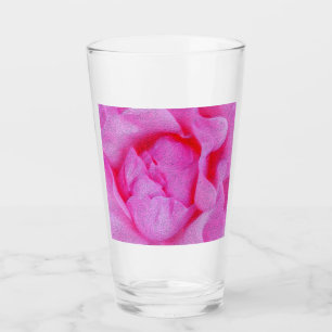Verre rose rose