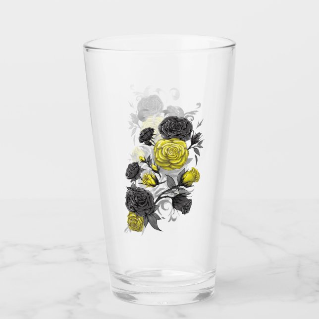 Verre Roses existentiels (Devant)