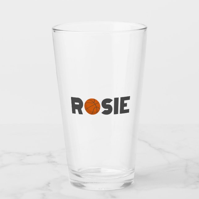 Verre Rosie Basketball (Devant)
