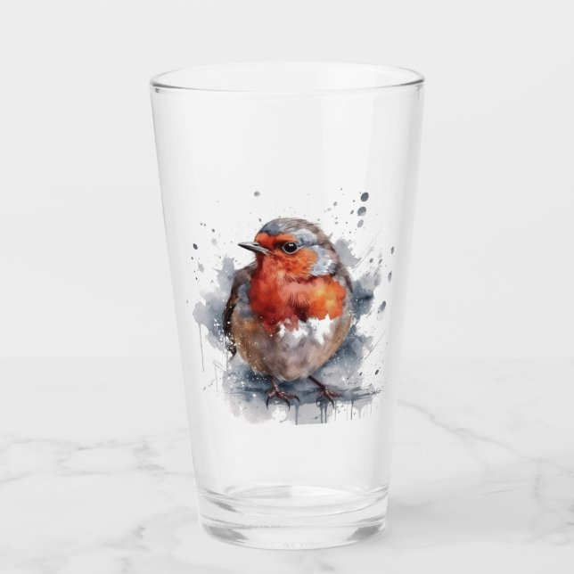 Verre Rouge-gorge Serein (Devant)