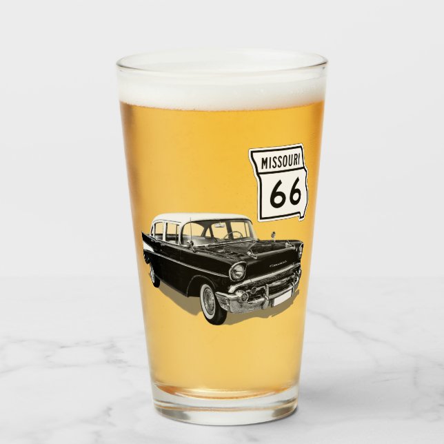 Verre Route 66 (Devant (rempli))