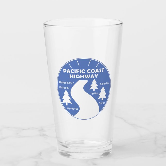 Verre Route de la côte Pacifique (Devant)