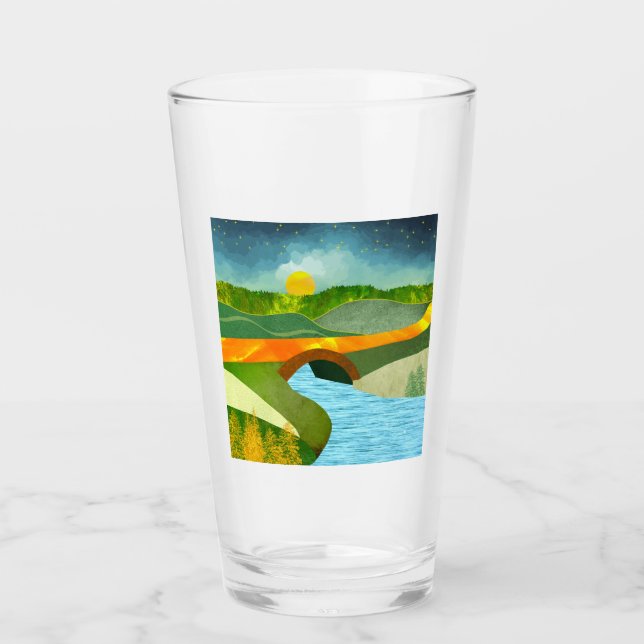 Verre Route d'or (Devant)
