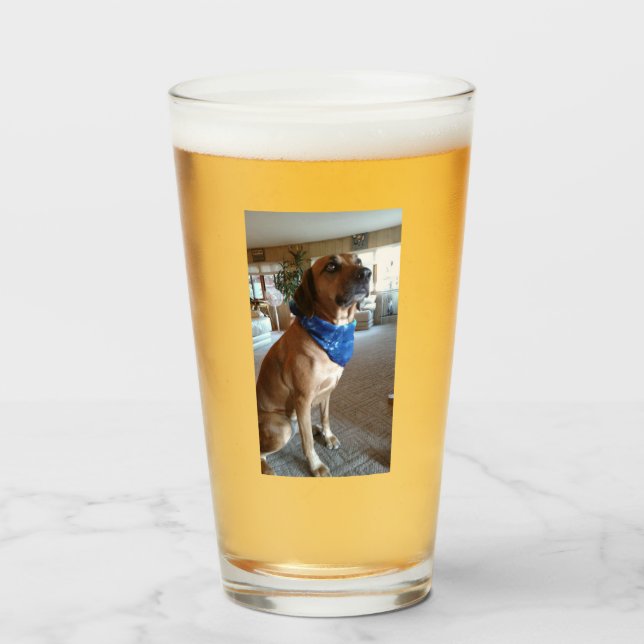 Verre Rubis avec son Bandana (Devant (rempli))
