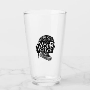 Verre Ruth Bader Parle De Ton Esprit Même Si Ta Voix Tir