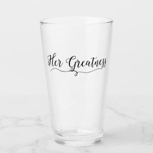 Verre "Sa grandeur"