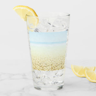 Verre Sable et mer Calme Côté