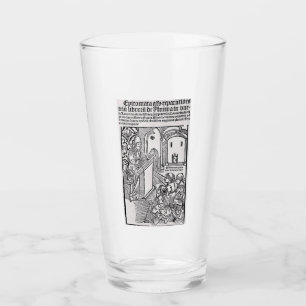 Verre Saint Albert le Grand Docteur Universel Art
