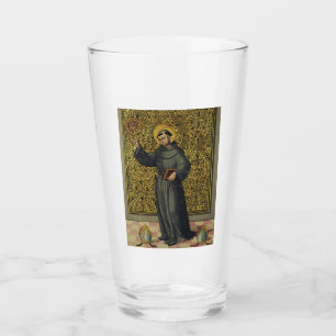 Verre Saint Bernardin de Sienne Art de style Renaissance