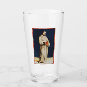 Verre Saint François d'Assise par Raphaël Art de la Rena