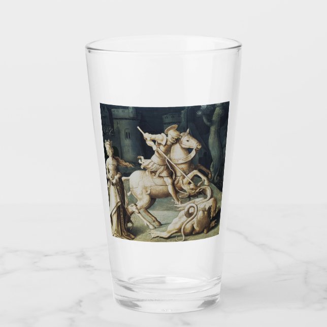 Verre Saint George et le Dragon (Devant)