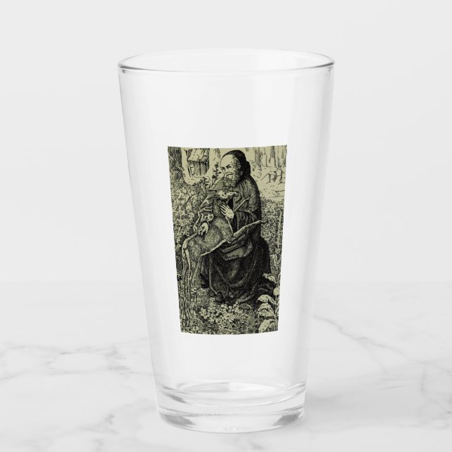 Verre Saint Giles l'ermite (Devant)