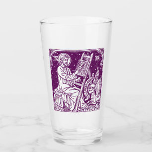 Verre Saint Luc l'Apôtre et Évangéliste Art