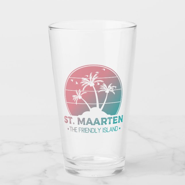 Verre Saint-Martin | Sint Martin Retro Gradient (Devant)