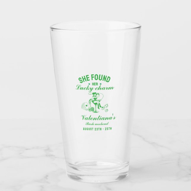 Verre saint patrick (Devant)