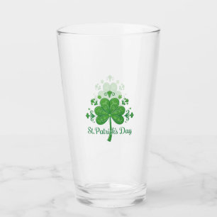 Verre Saint Patrick's Day Motif