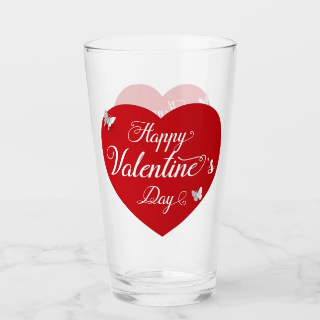 Verre Saint Valentin (Devant)