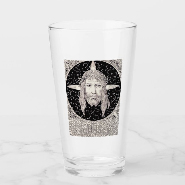 Verre Sainte Face de Jésus Christ (Devant)