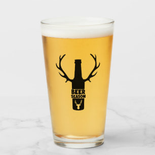 Verre Saison de la bière drôle Humour de bière