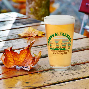 Verre Sanctuaire Funny Sasquatch Personnalisé