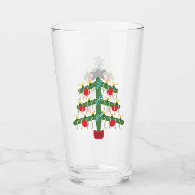 Verre Sapin de Noël (Devant)
