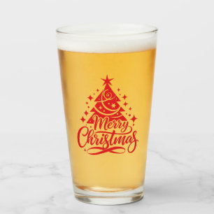 Verre Sapin de Noël