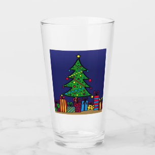 Verre sapin de Noël