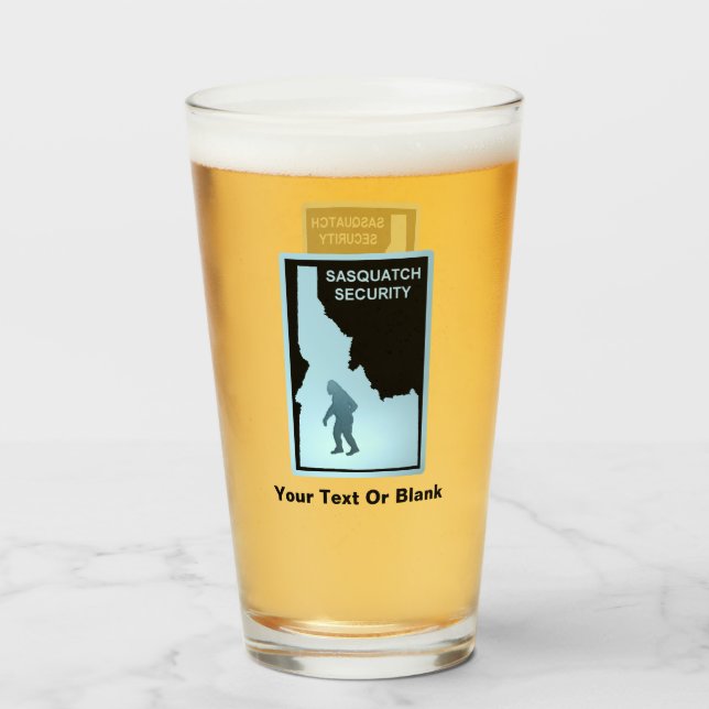 Verre Sasquatch Sécurité - Idaho (Devant (rempli))