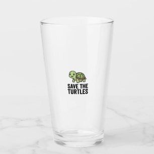 Verre Sauver Les Tortues Vintage Tortue Conservation T-S