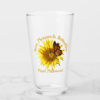 Verre Sauvez Monarch Butterflies, Monarque sur un tourne