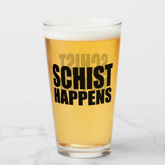 Verre Schist Happens - Géologie (Devant (rempli))