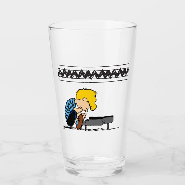 Verre Schroeder Charlie Musique Brown (Devant)