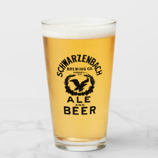 Verre Schwarzenbach Brewing Co. Pint