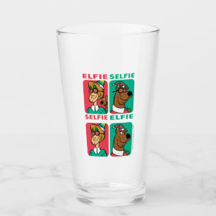 Verre Scooby-Doo et Shaggy "Elfie Selfie"