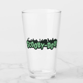 Verre Scooby-Doo ! Logo Monster Silhouette