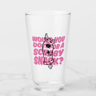 Verre Scooby-Doo |Would You Do It For A Scooby Snack?
